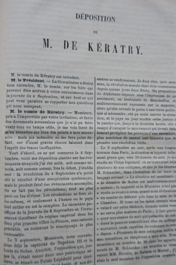 1870 enquète parlemantaire sur les actes du gouvernement de la défense nationale – Image 10