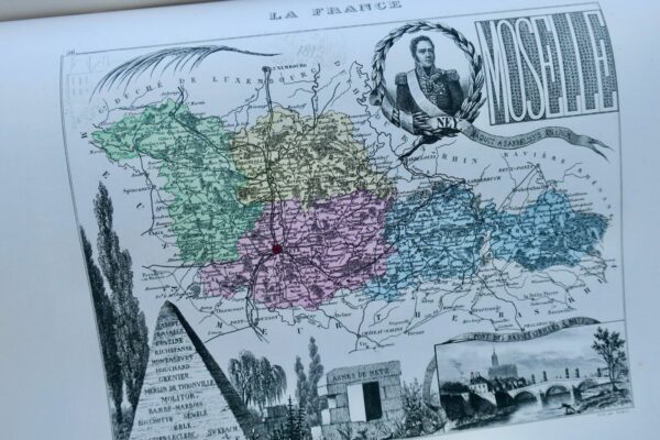 ATLAS MIGEON, POIRÉE, VUILLEMIN. La France et ses Colonies. Atlas illustré 1871 – Image 16