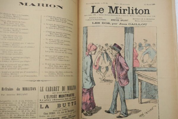 BRUANT (Aristide) Le mirliton ill-Steinen, Lautrec... – Image 8