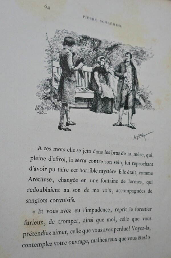 CHAMISSO  Schlémihl ou l'homme qui a perdu son ombre 1887 – Image 5