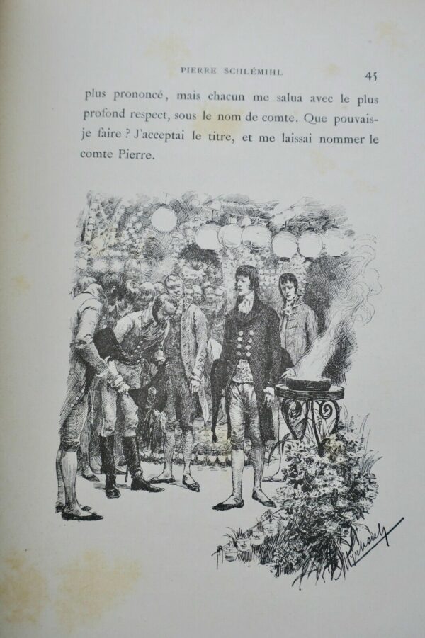 CHAMISSO  Schlémihl ou l'homme qui a perdu son ombre 1887 – Image 6