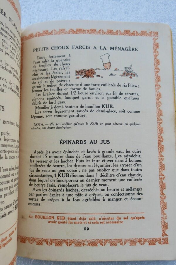 Cuisine Guide de la Bonne Cuisinière Bouillon KUB – Image 4