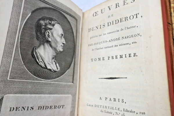 DIDEROT (Denis) Oeuvres de Denis Diderot 15/15 AN VIII – Image 6