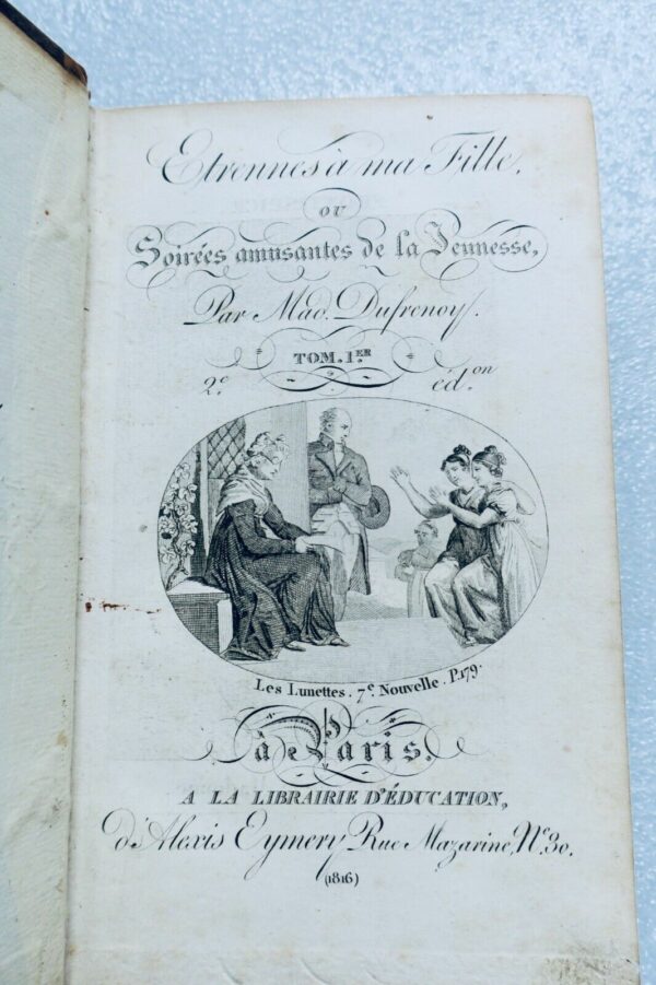 ETRENNES A MA FILLE OU SOIREES AMUSANTES DE LA JEUNESSE 1816 – Image 8