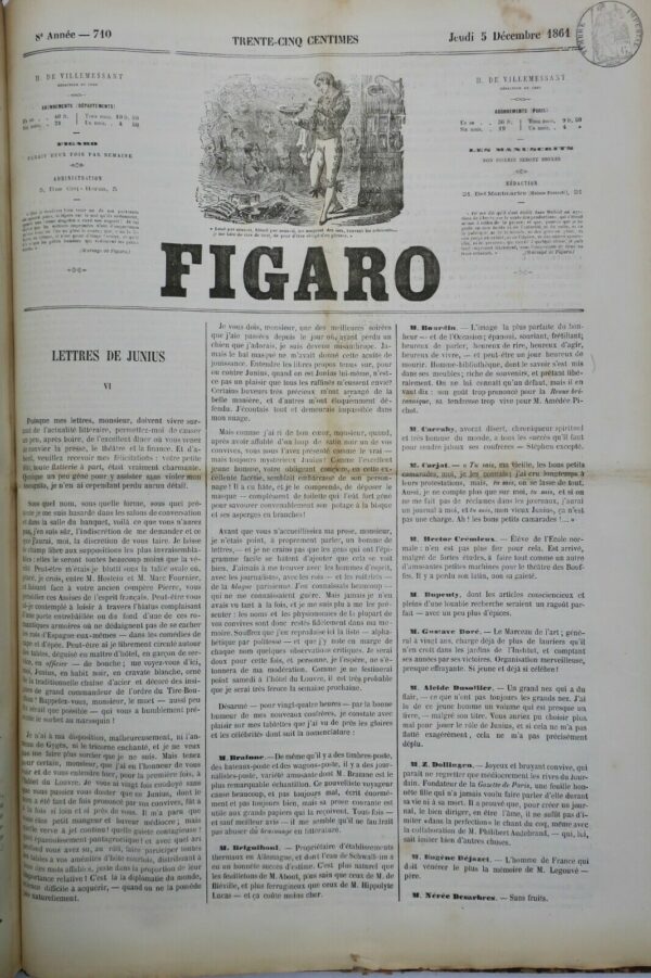 FIGARO 1861 second semestre – Image 4