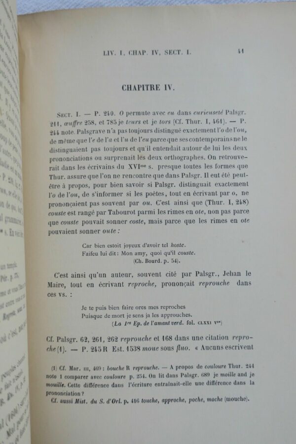 Français DE LA PRONONCIATION EN FRANCE AU XVIe SIECLE ET DU LIVRE – Image 4