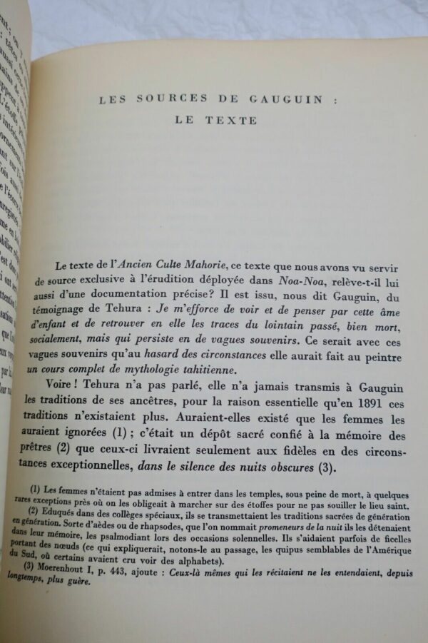 ‎GAUGUIN ‎ ‎Ancien culte Mahorie 1951 Berès – Image 12