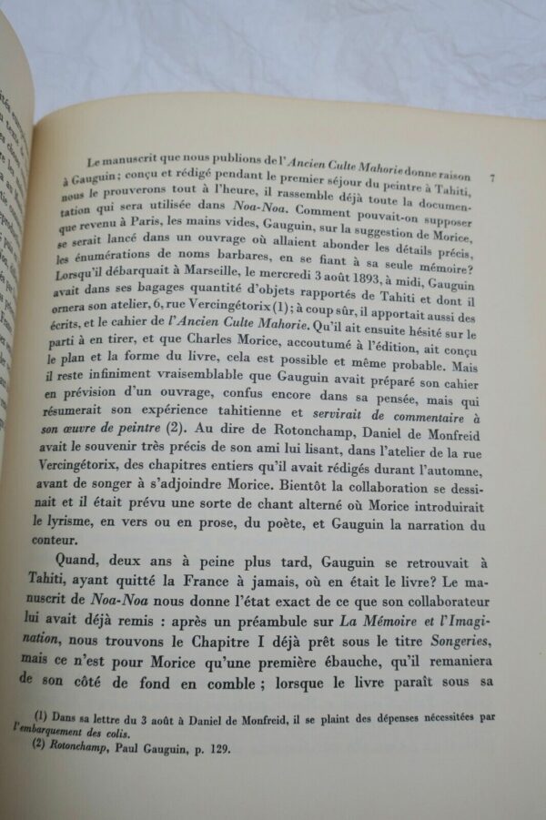 ‎GAUGUIN ‎ ‎Ancien culte Mahorie 1951 Berès – Image 4