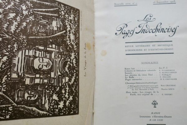 Indo Pages Indochinoises revue littéraire et artistique d'Indochine 1923-25 – Image 15