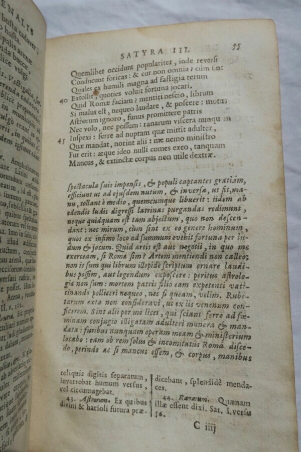 JUVENAL Decii Junii Juvenalis Satyrae 1715 – Image 6