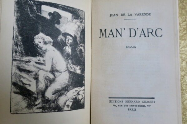 Jean de LA VARENDE  Man’d’Arc. Roman illustré par Cochet – Image 3