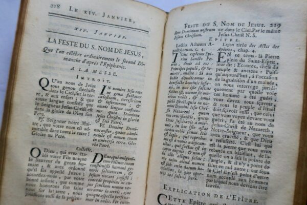 L'Année Chrétienne contenant les instructions sur les mystères et les fêtes 1747 – Image 8