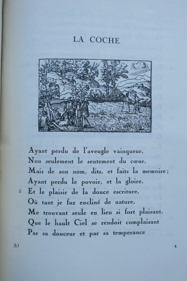 MARGUERITE DE NAVARRE LA COCHE TEXTE DE L'EDITION DE 1547 avec les variantes