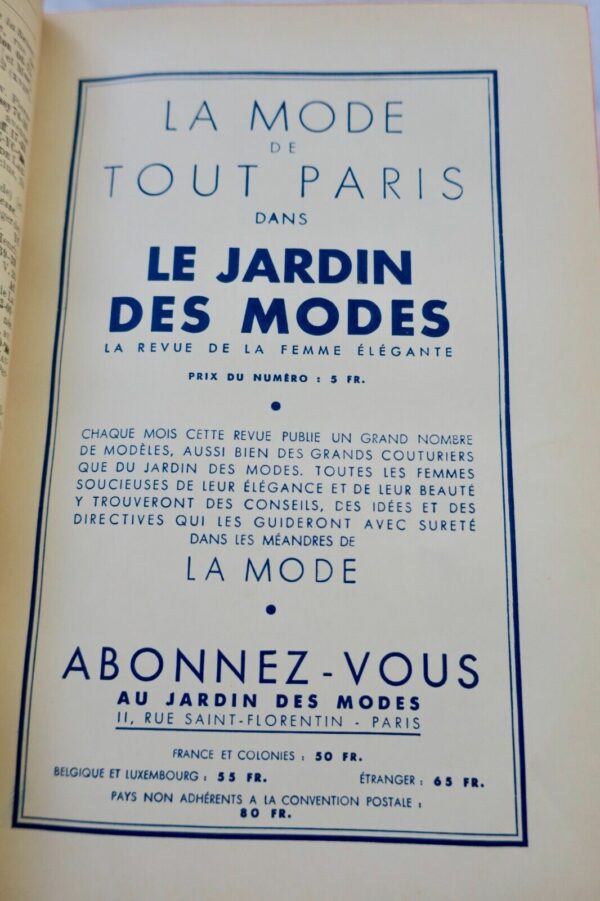 PARIS Tout-Paris. Annuaire de la Société Parisienne 1935 – Image 6