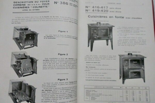 Poële  Catalogue Godin Album gal N°7 fonderies, emailleries & manufactures 1934 – Image 13