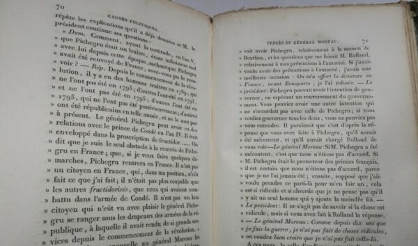 Procès Causes politiques célèbres du XIXe siècle Gal Berton, Moreau Mal Ne.. – Image 4