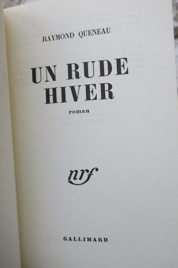 Queneau Un rude hiver NRF – Image 7