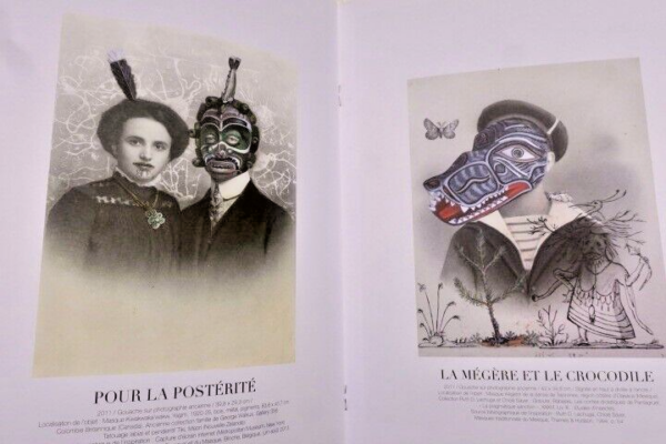 Surréalisme visages masqués, corps dévisagés COCO FRONSAC Galerie Vallois – Image 3