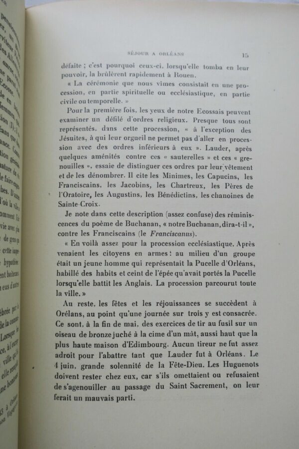 Voyage Un étudiant écossais en France en France en 1665-1666. Journal de voyage – Image 8