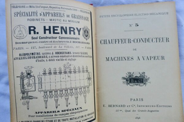 électricité Petite Encyclopédie Electro-Mécanique n°5 chauffeur coducteur – Image 7