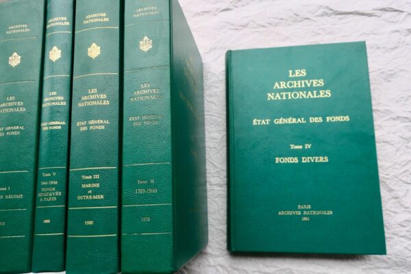 Archives nationales : état général des fonds