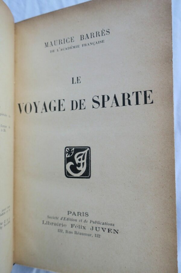 BARRES Maurice Le voyage de Sparte EO – Image 10