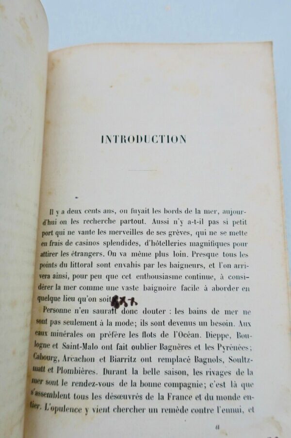 Bains de mer guide pratique historique et descriptif aux bains de mer 1866 – Image 8