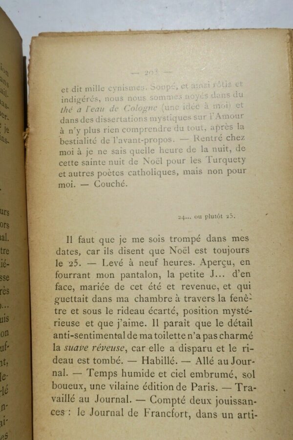 Barbey d'Aurevilly Deuxième Memorandum (1838), et quelques pages de 1864. – Image 3