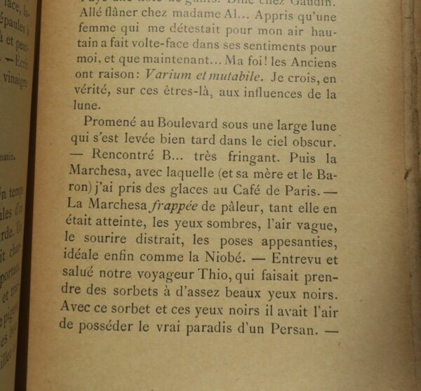 Barbey d'Aurevilly Deuxième Memorandum (1838), et quelques pages de 1864. – Image 5