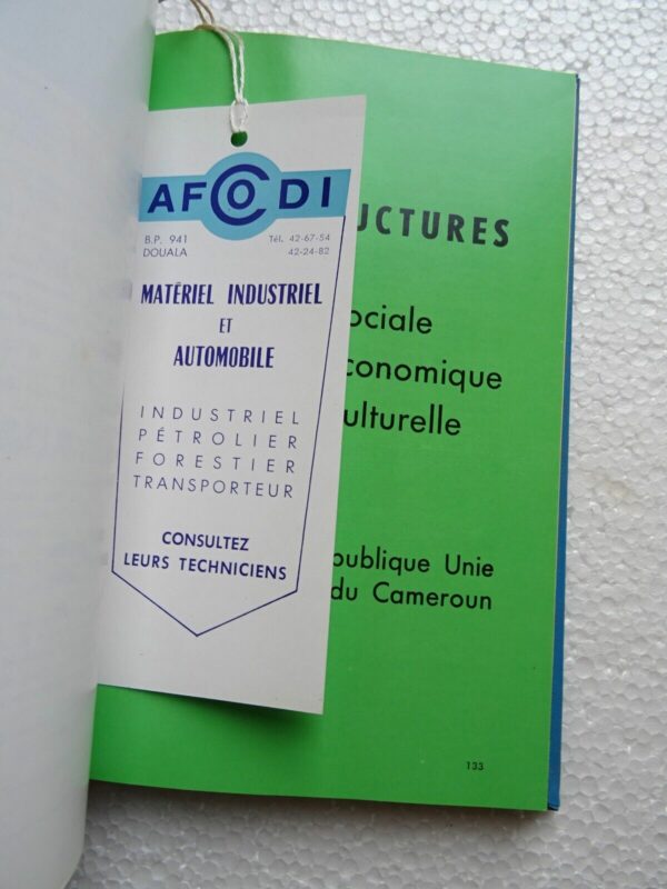 Cameroun Guide touristique de la Republique Unie du Cameroun 1973 – Image 5