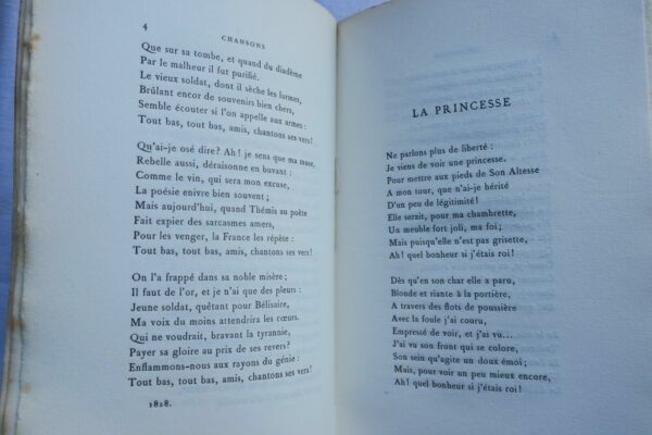 Chansons de Hégésippe Moreau, publiées avec une introduction par Alexandre Pi... – Image 6