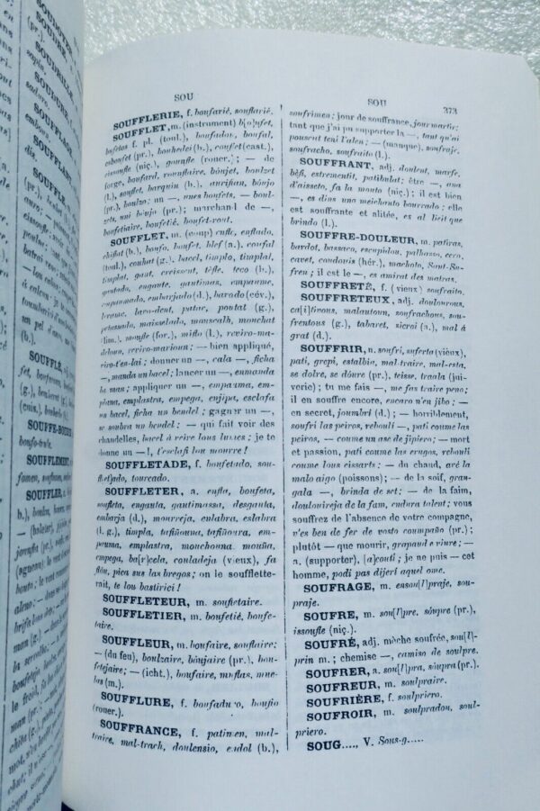 Dictionnaire Francais-occitanien donnant L'equivalent des Mots Francais – Image 3