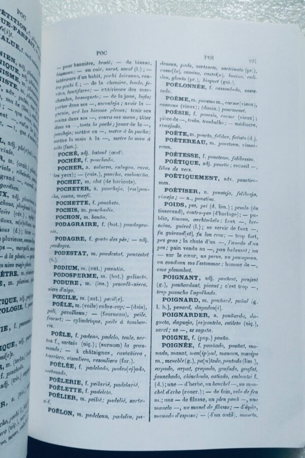 Dictionnaire Francais-occitanien donnant L'equivalent des Mots Francais – Image 4