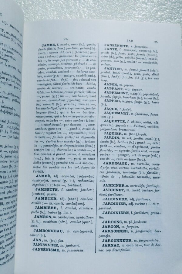 Dictionnaire Francais-occitanien donnant L'equivalent des Mots Francais – Image 6