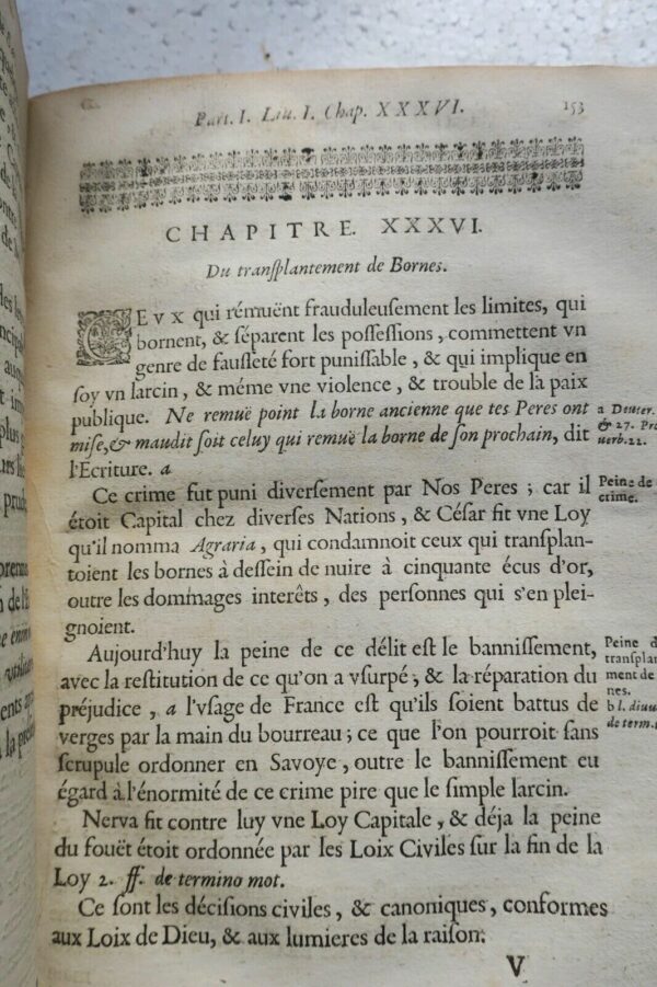 Estat en abrégé de la justice ecclésiastique et séculière du pays de Savoye 1674 – Image 6