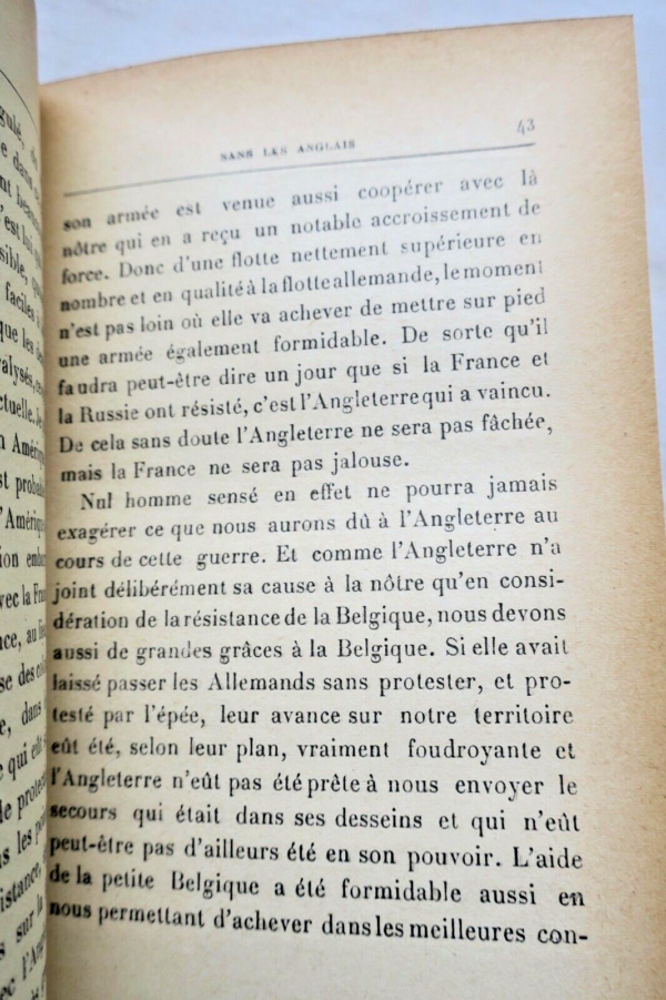 GOURMONT  Pendant la Guerre Lettres pour l'Argentine La culture allemande..1917 – Image 5