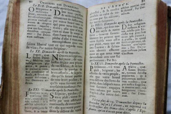 HEURES IMPRIMEES PAR L'ORDRE DE MONSEIGNEUR LE CARDINAL DE NOAILLES 1728 – Image 12