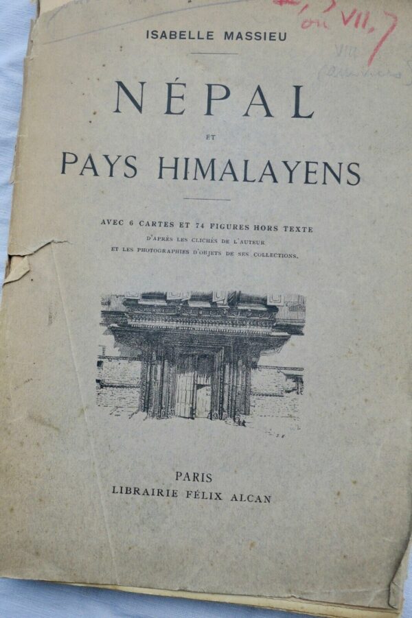 Himalayan Népal et Pays Himalayens 1914