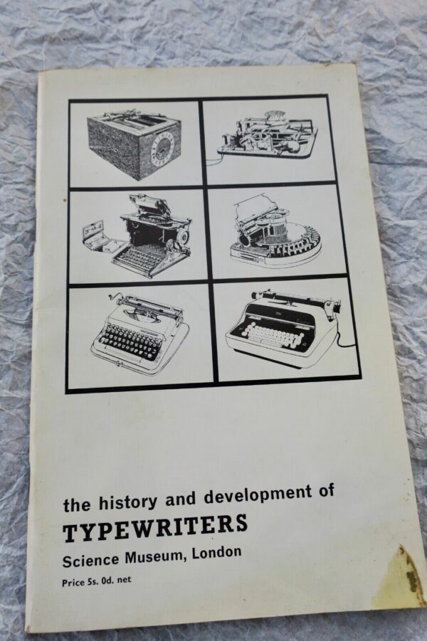 History and Development of Typewriters 1964