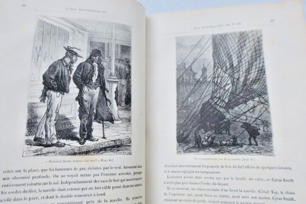 Jules VERNE L'ÎLE MYSTERIEUSE Hetzel – Image 5