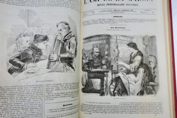 L'Ami de la maison, année 1856 complet – Image 11