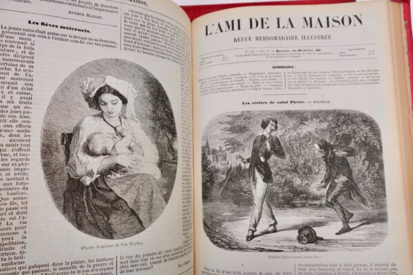 L'Ami de la maison, année 1856 complet – Image 3