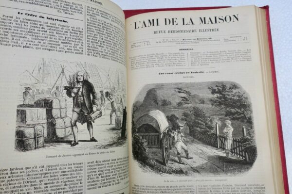 L'Ami de la maison, année 1856 complet – Image 4