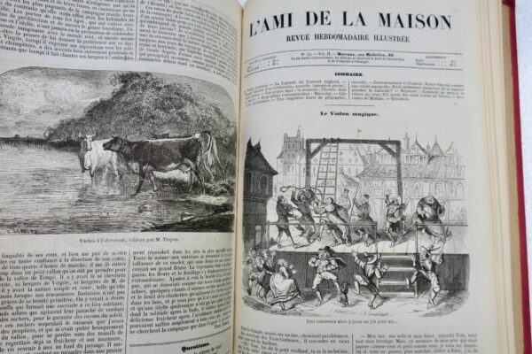 L'Ami de la maison, année 1856 complet – Image 10