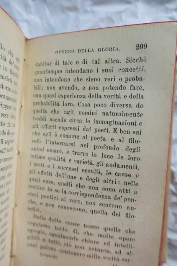 Leopardi, Giacomo. (Mestica, Giovani, editor) Le Poesie & la prose – Image 6