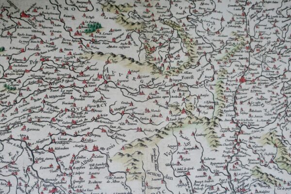 Mercator Southern Aquitaine with borders Ca. 1610 – Image 7