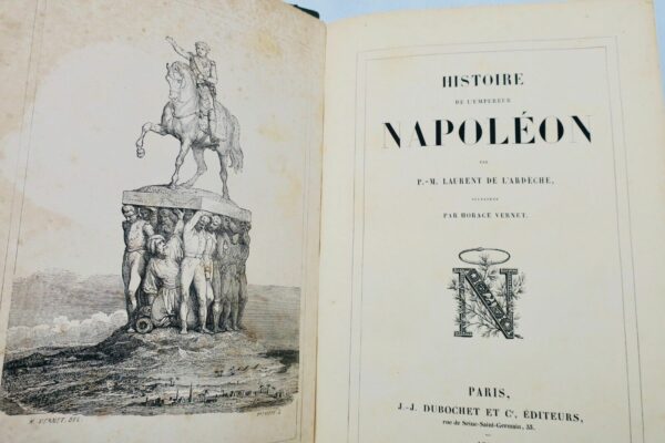 Napoléon L. de l'ARDÈCHE. Histoire de l'empereur 1839 – Image 3