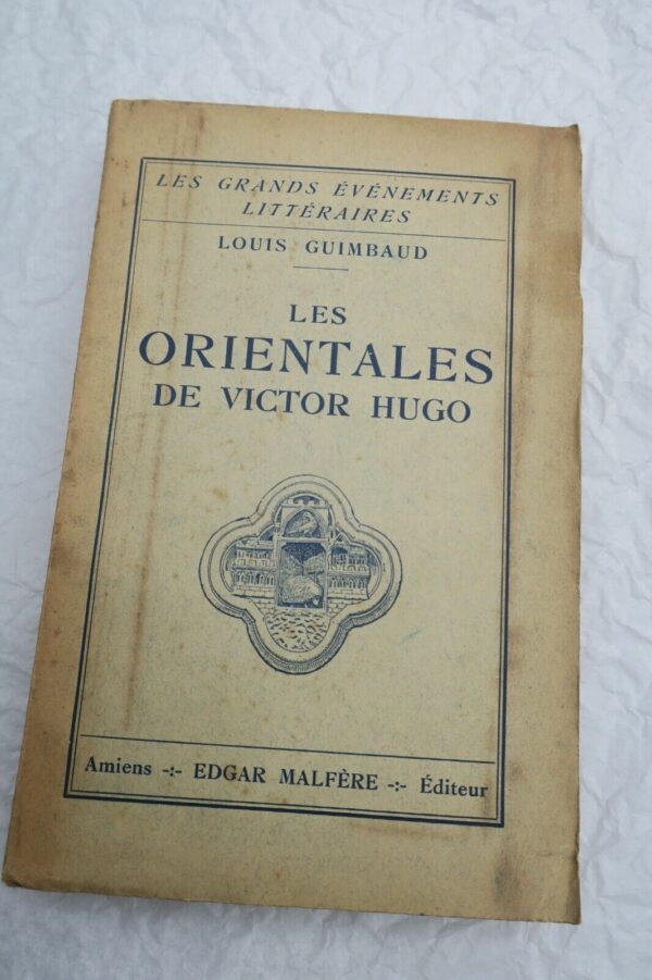 Orientales de Victor Hugo 1928