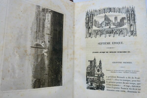 Paris Touchard-Lafosse (G.) History Of Paris, Composed On A New Plan 1844 – Image 17