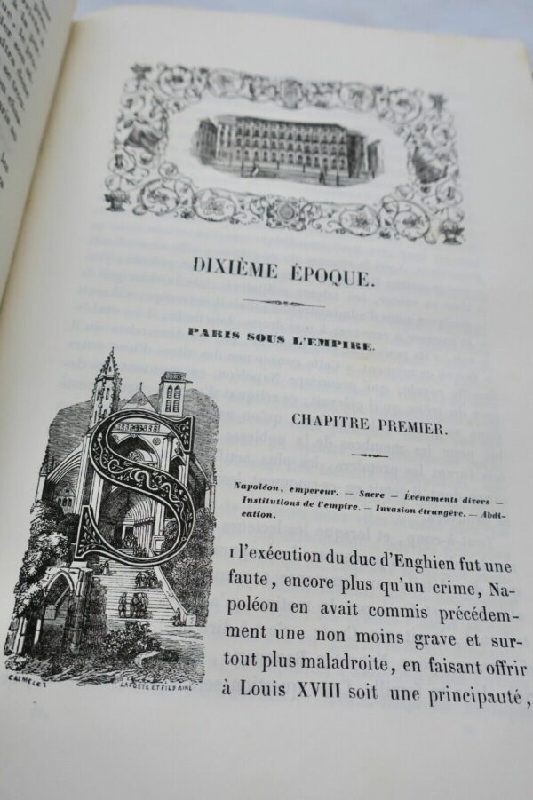 Paris Touchard-Lafosse (G.) History Of Paris, Composed On A New Plan 1844 – Image 18